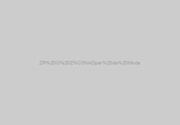 Logo ZR O Zíper da Moda